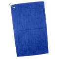 Colored Velour Golf/ Hand Towel - Blank (16"x25")